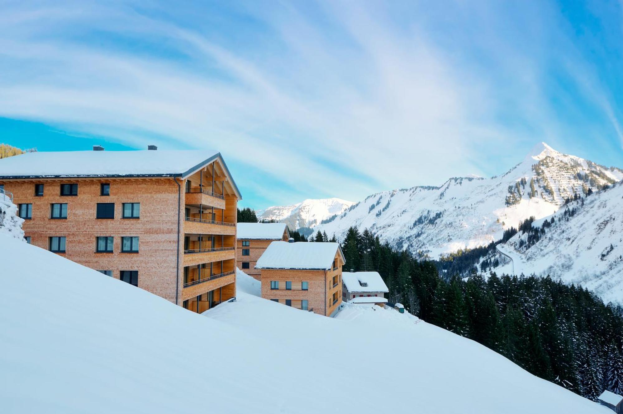 Alpenstolz Damuels Haus 2 - Stilvoll Urlauben In Den Bergen Apartment Ngoại thất bức ảnh